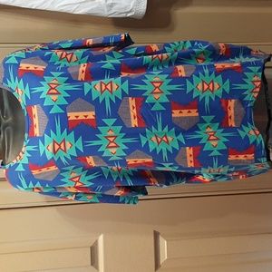Lularoe xl short sleeve blouse